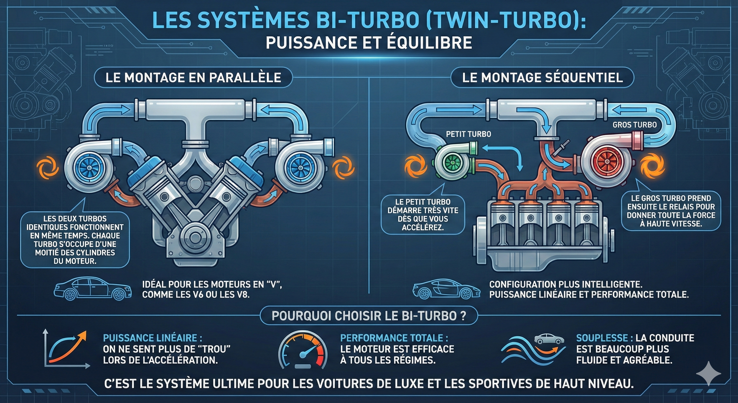 Types de turbocompresseur pour voitures 5 ty4