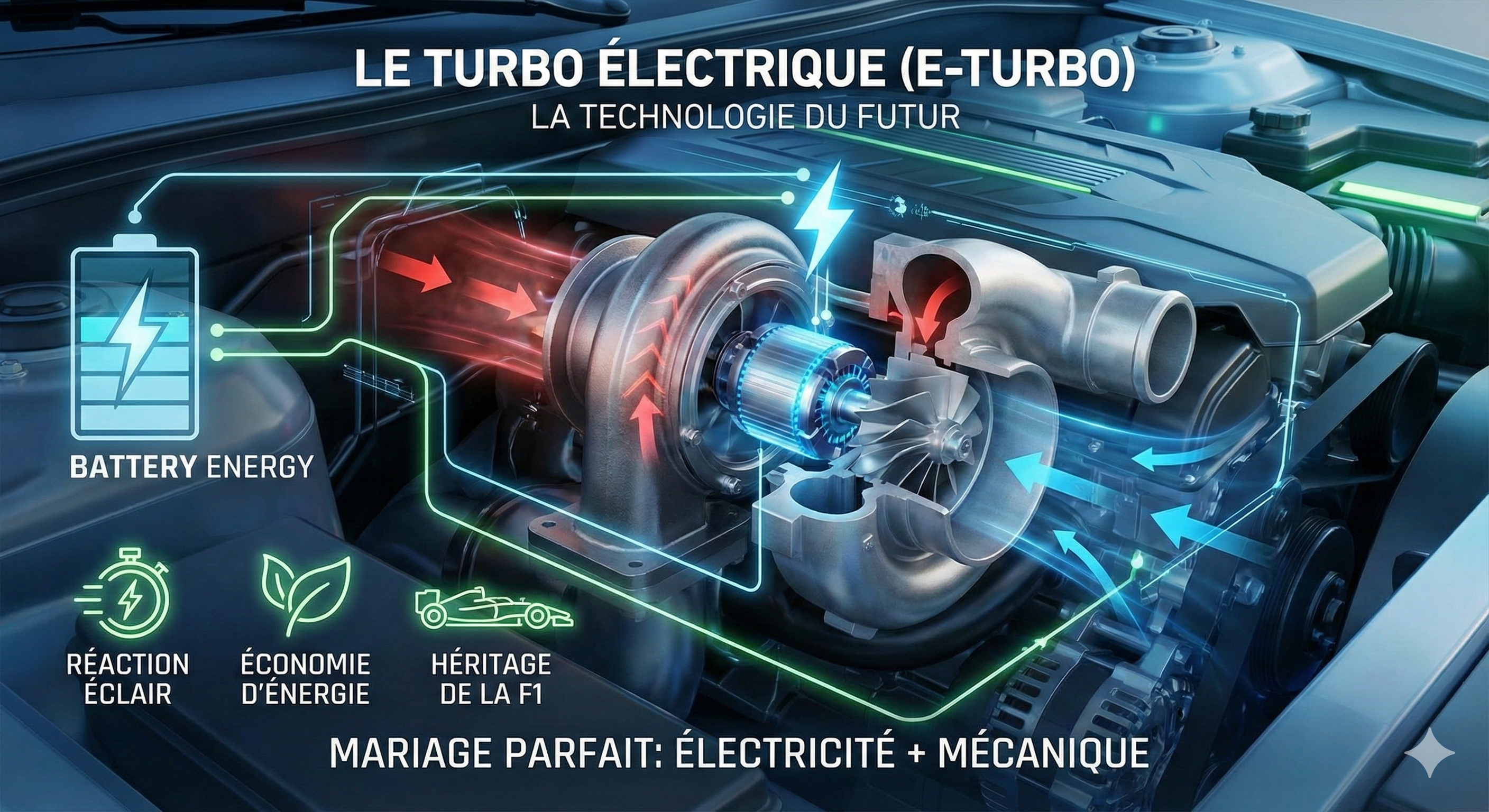 Types de turbocompresseur pour voitures 6 ty5