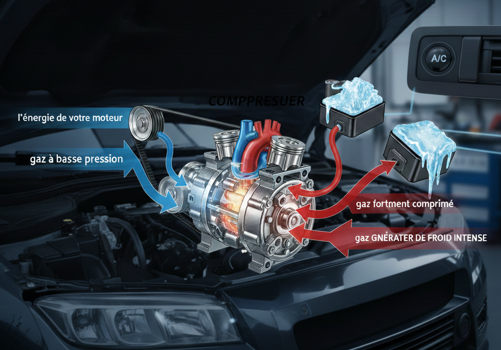 Comment fonctionne un compresseur de clim voiture 2 Gemini Generated Image bp3siybp3siybp3s