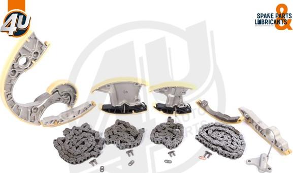 4U 44066VV - Kit de distribution par chaîne droxauto.com
