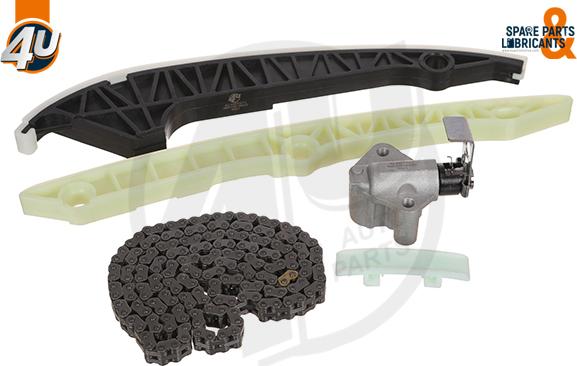 4U 44072VV - Kit de distribution par chaîne droxauto.com