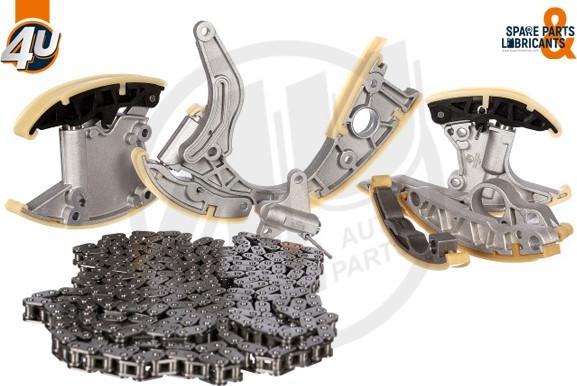 4U 44101VV - Kit de distribution par chaîne droxauto.com