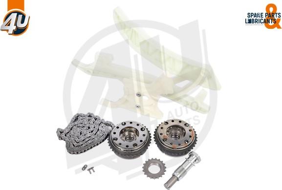 4U 44132BW - Kit de distribution par chaîne droxauto.com