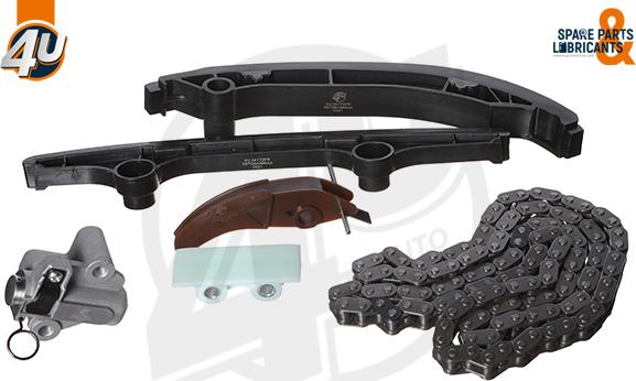 4U 44170FR - Kit de distribution par chaîne droxauto.com