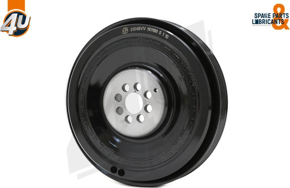 4U 51046VV - Poulie, vilebrequin droxauto.com