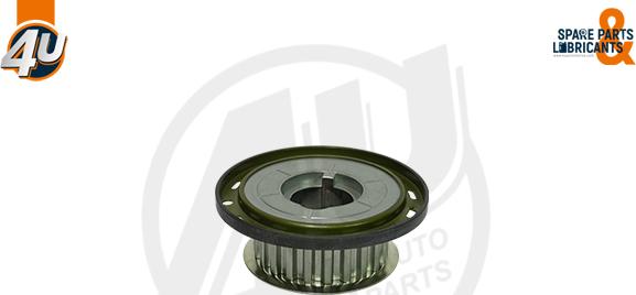 4U 51068PU - Roue dentée, vilebrequin droxauto.com