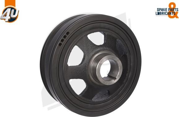 4U 51024MR - Poulie, vilebrequin droxauto.com