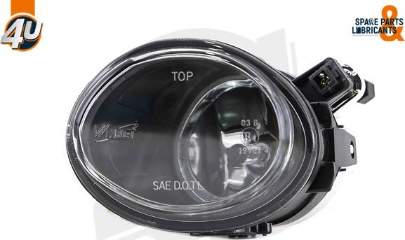 4U 60107BW - Projecteur antibrouillard droxauto.com