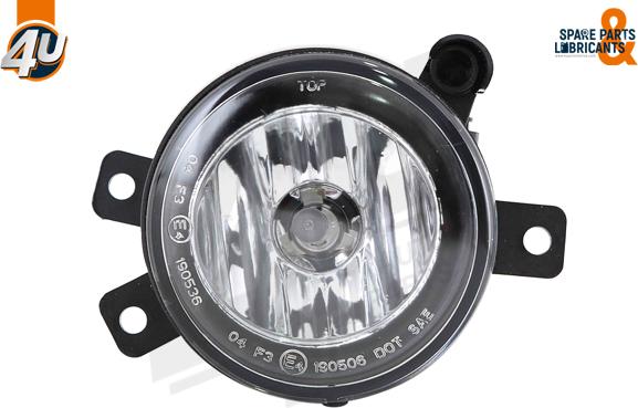 4U 60138BW - Projecteur antibrouillard droxauto.com