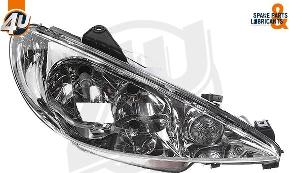 4U 60327PU - Projecteur principal droxauto.com