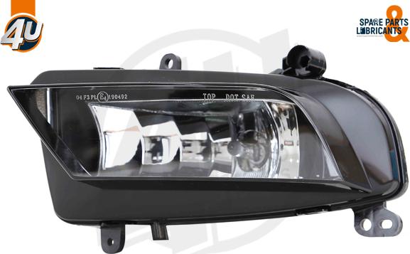 4U 60270AU - Projecteur antibrouillard droxauto.com