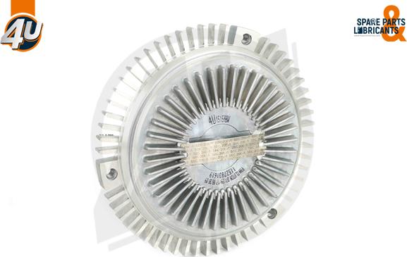 4U 15159BW - Embrayage, ventilateur de radiateur droxauto.com