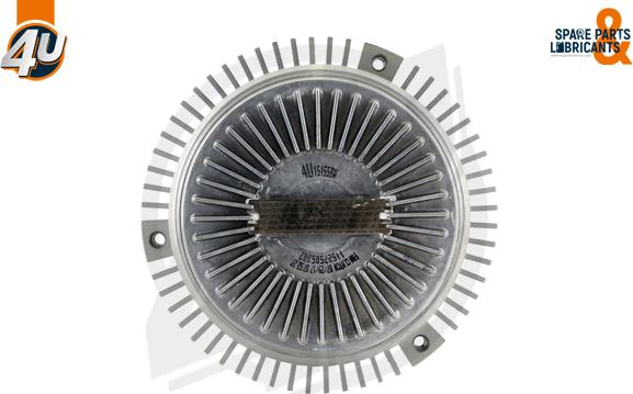4U 15155BW - Embrayage, ventilateur de radiateur droxauto.com