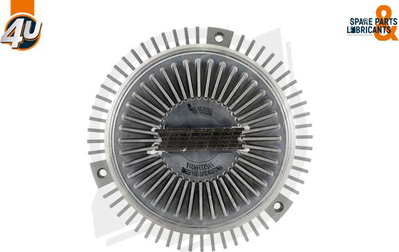 4U 15153BW - Embrayage, ventilateur de radiateur droxauto.com