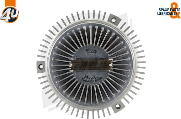 4U 15157BW - Embrayage, ventilateur de radiateur droxauto.com