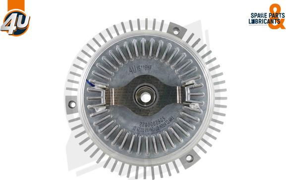 4U 15118MR - Embrayage, ventilateur de radiateur droxauto.com