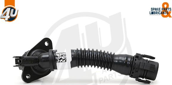 4U 16532BW - Tuyau, ventilation de carter-moteur droxauto.com
