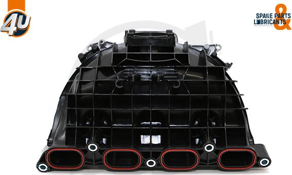 4U 16153BW - Module de tube d'admission droxauto.com