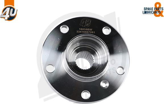 4U 16858BW - Moyeu de roue droxauto.com