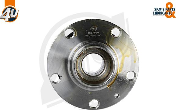 4U 16874VV - Kit de roulements de roue droxauto.com