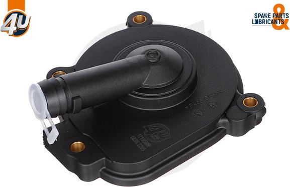 4U 17195MR - Couvercle de carter, carter de vilebrequin droxauto.com