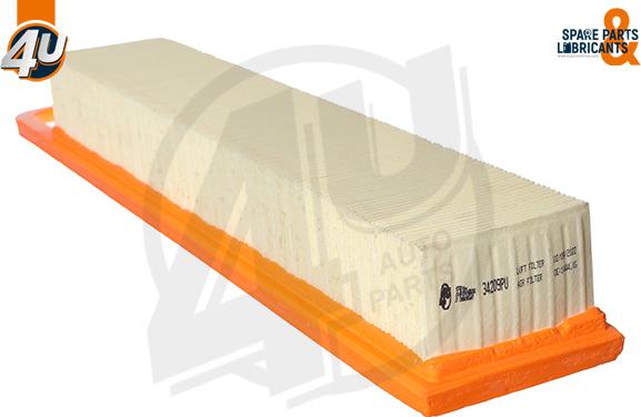 4U 34209PU - Filtre à air droxauto.com