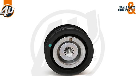 4U 32081MR - Poulie renvoi / transmission, courroie trapézoïdale à nervures droxauto.com
