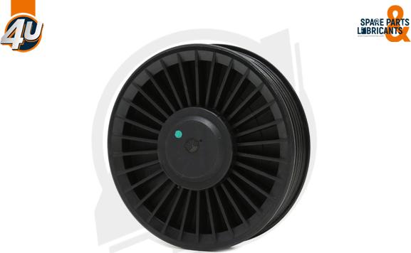 4U 32076MR - Poulie renvoi / transmission, courroie trapézoïdale à nervures droxauto.com