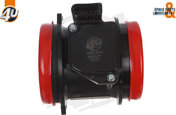 4U 20921VV - Débitmètre de masse d'air droxauto.com