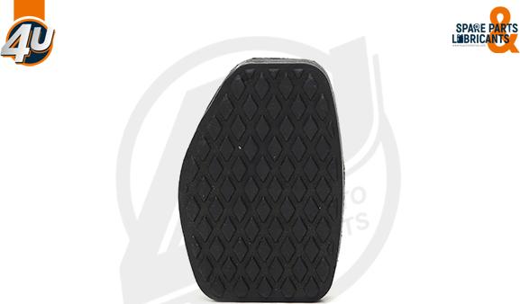 4U 72440PU - Revêtement de pédale, pédale d'embrayage droxauto.com