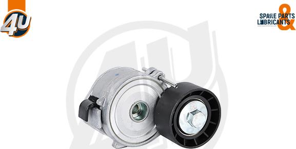 4U 72531PU - Tendeur de courroie, courroie trapézoïdale à nervures droxauto.com