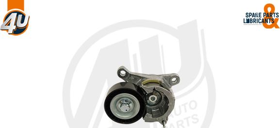 4U 72525PU - Tendeur de courroie, courroie trapézoïdale à nervures droxauto.com