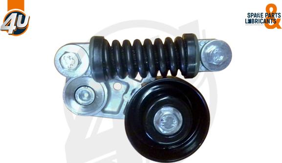 4U 72522PU - Tendeur de courroie, courroie trapézoïdale à nervures droxauto.com