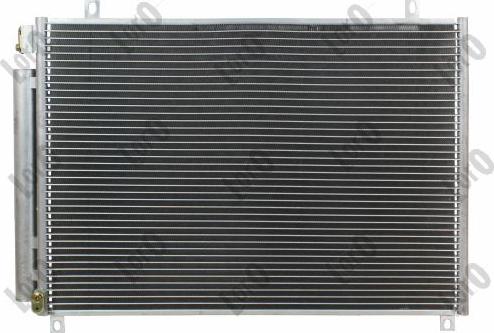 ABAKUS 050-016-0012 - Condensateur, climatisation droxauto.com