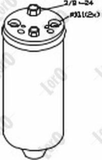 ABAKUS 052-021-0001 - Filtre déshydratant, climatisation droxauto.com