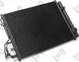 ABAKUS 019-016-0024 - Condensateur, climatisation droxauto.com