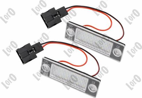 ABAKUS L53-210-0012LED - Feu éclaireur de plaque droxauto.com