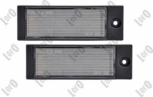 ABAKUS L19-210-0007LED - Feu éclaireur de plaque droxauto.com