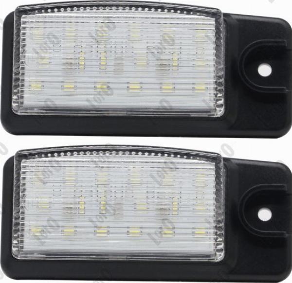 ABAKUS L35-210-0007LED - Feu éclaireur de plaque droxauto.com