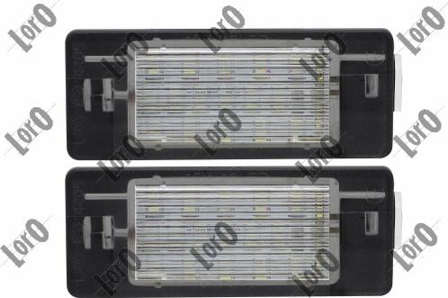 ABAKUS L37-210-0004LED - Feu éclaireur de plaque droxauto.com