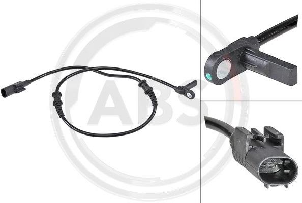 A.B.S. 30201 - Capteur, vitesse de roue droxauto.com