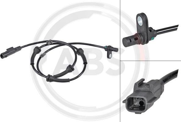A.B.S. 30224 - Capteur, vitesse de roue droxauto.com