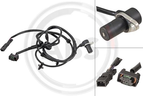 A.B.S. 30721 - Capteur, vitesse de roue droxauto.com