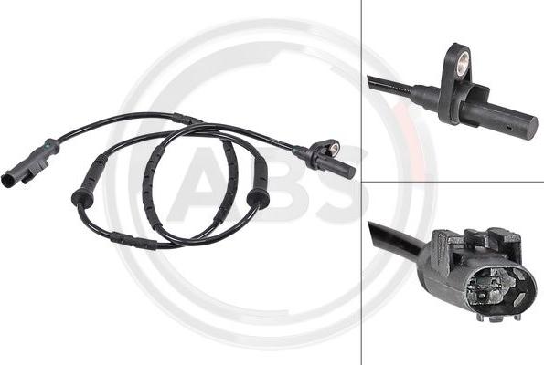A.B.S. 31851 - Capteur, vitesse de roue droxauto.com