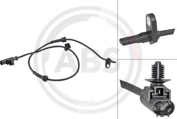 A.B.S. 31865 - Capteur, vitesse de roue droxauto.com
