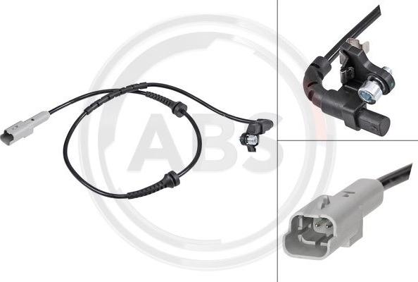 A.B.S. 31868 - Capteur, vitesse de roue droxauto.com