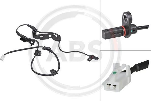 A.B.S. 31863 - Capteur, vitesse de roue droxauto.com