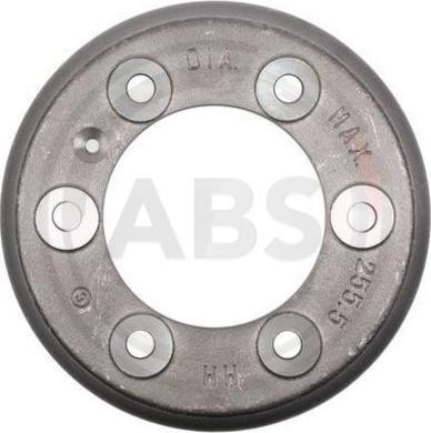 A.B.S. 3343-S - Tambour de frein droxauto.com