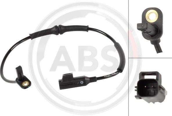 A.B.S. 33030 - Capteur, vitesse de roue droxauto.com