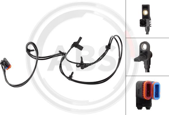 A.B.S. 33026 - Capteur, vitesse de roue droxauto.com